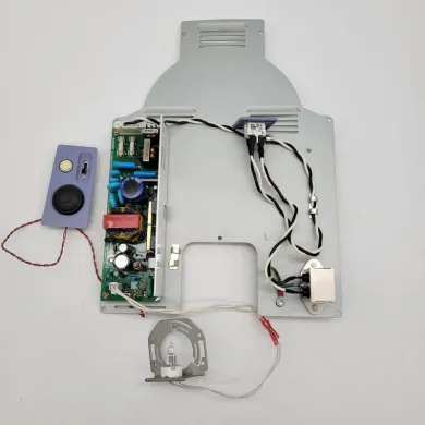 Nikon Eclipse E400 Microscope Power Board Replacement with Halogen Lamp Supply