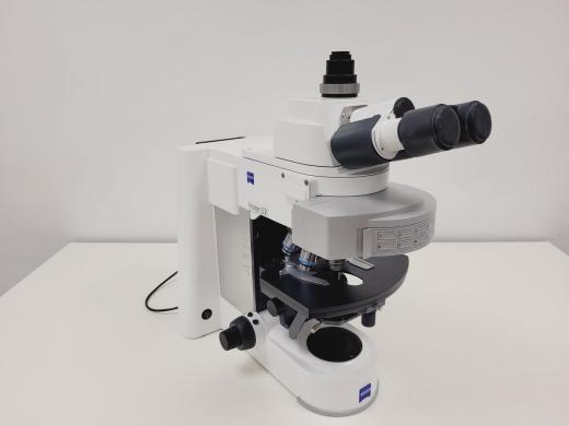 Zeiss Axio Imager .D2 System w/ AmScope Camera, Objectives & Software-cover