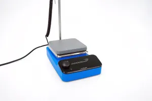 Stuart SS150B Analogue Aluminum Hotplate with SCT1 Temperature Probe and SB161-3 Three-Position Magnetic Stirrer, 6 of 8