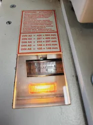 Ideal 4850 A Paper Guillotine, 28 of 31