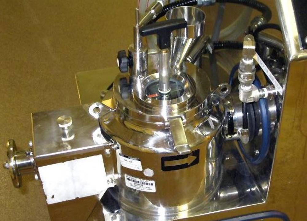 Glatt FM-VG-05M Mobile Vertical Granulator for Pharmaceutical and Bioprocessing Applications
