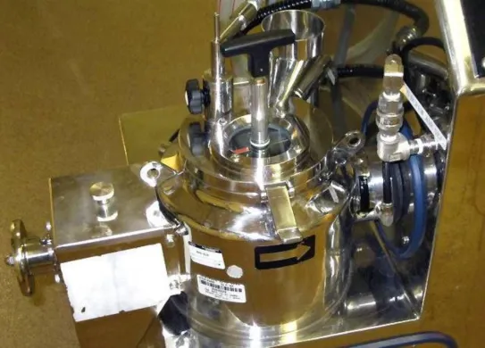 Glatt FM-VG-05M Mobile Vertical Granulator for Pharmaceutical and Bioprocessing Applications