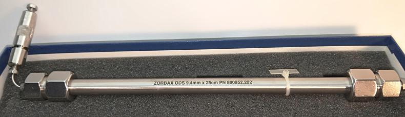 Agilent Zorbax ODS C18 Semi-Prep HPLC Column (25 cm × 4.6 mm × 5 µm)-cover