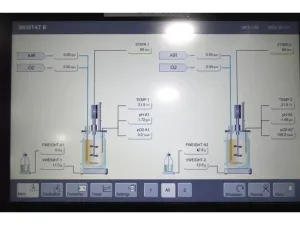 Sartorius Biostat B Dual Control Jacketed Autoclavable Bioreactor System for Microbial Cultures, 2L Vessels, 5 of 48
