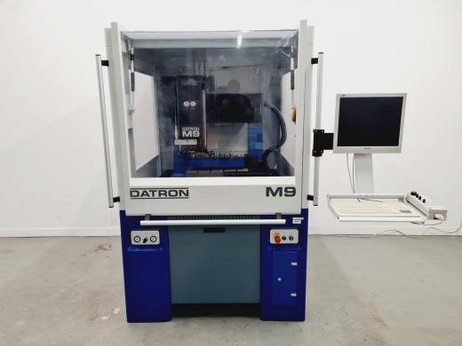 Datron CAT3D-M9 CNC Milling Machine with Accessories-cover