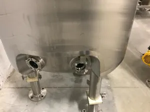 ABEC 1100 Liter Stainless Steel Jacketed Bioreactor Reactor Vessel, 2 of 4