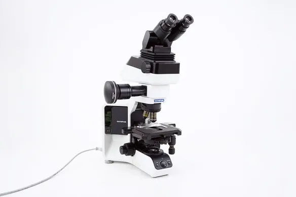 Olympus BX53 LED Research Phase-Contrast Microscope with 10x, 40x, 100x Objectives and UC30 Camera