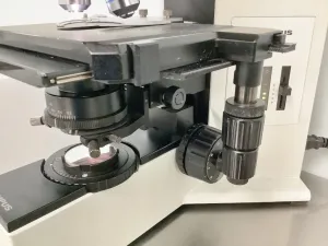 Olympus BX40 Upright Compound Brightfield Microscope with Dual-View Teaching Extension, 11 of 16