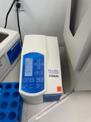 Branson 250 Ultrasonic Homogenizer with Enclosed Chamber and Integrated Probe Assembly-cover