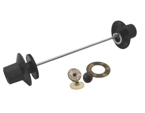 Olympus Vanox Microscope Fine Focus Shaft Spindle and Gears-cover