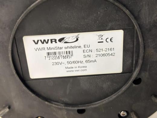 VWR Mini Star Mini Centrifuge for Rapid Microcentrifuge Tube Spin-Downs-cover