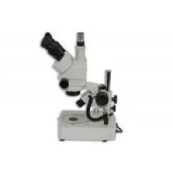 Meiji EMZ-5TR Trinocular Zoom Stereo Microscope with PBL LED Pole Stand and MA502 Eyepieces, 5 of 6