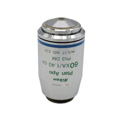 Nikon Microscope Objective CFI Plan Apo 60XA 1.40 Oil Ph3 DM 60x Phase Contrast-cover