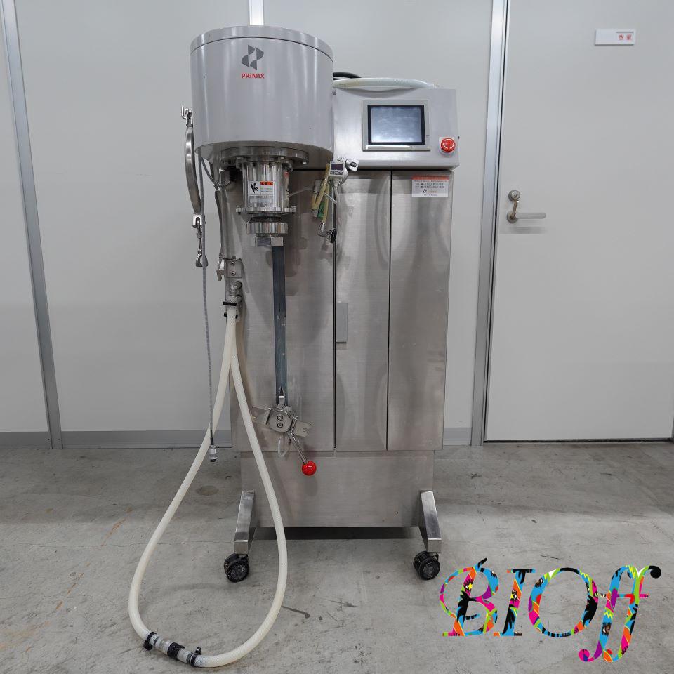 Premix 2M-2/5 Vacuum Emulsifying Equipment with Homomixer MARK II 2.5 and Paddle Mixer