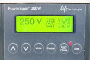 Thermo Scientific PowerEase 300W Programmable Electrophoresis Power Supply PS0300, 8 of 12