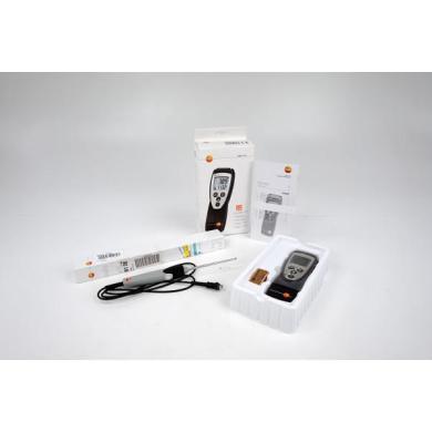 Testo 110 Digital Temperature Meter + Testo Robust Air Temperature Probe (NTC)-cover