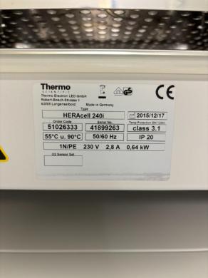 Thermo Scientific HERAcell 240i CO2 Incubator for Precise Cell Culture-cover