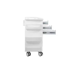 TrippNT Core DX Cart with Sliding Door, Railtop & Locking Drawers for Laboratory Storage, 5 of 8