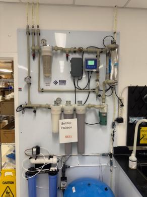 RODI Water System with Multi-Stage Filtration, UV Sterilization, and Flow Meter Monitoring-cover