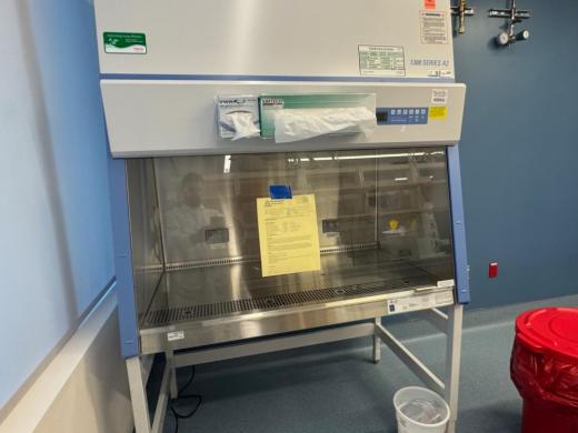 Thermo 1300 Series A2 4' BioSafety Cabinet-cover