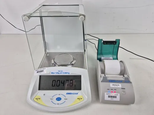 Adam Solent PW124 Analytical Balance with ATP Printer