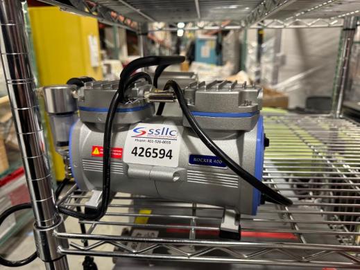 Rocker 400 AC-Powered Laboratory Vacuum Pump for Biotechnology and Industrial Applications-cover