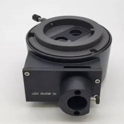 Leica Stereo Microscope with 1.5x Coaxial Incident Light Illuminator Model 10445108, 3 of 5
