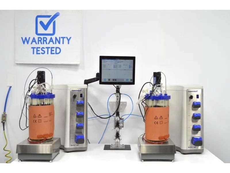 Eppendorf BioFlo 320 Dual Bioprocess Control System for Single-Use Vessels