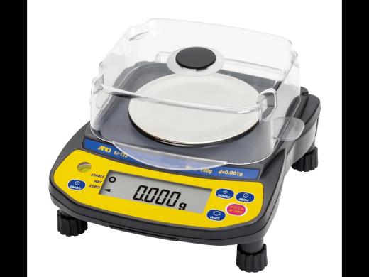A&D EJ-123 Precision 3-Place Portable Balance with 120 g Capacity-cover