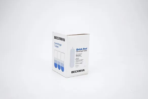 Beckman Coulter 344326 38.5 mL Quick-Seal Round-Bottom Ultra-Clear Ultracentrifuge Tubes, 25 × 89 mm, 50-Pack