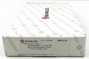 Supelco Supelcosil LC-18-DB (58992) Reversed-Phase HPLC Column 7.5 cm × 4.6 mm, 3µm, 11 of 11