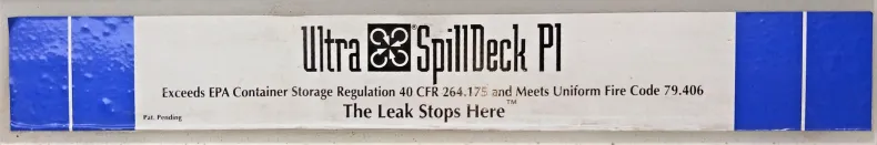 Ultra-Tech SpillDeck P1 Benchtop Spill Containment Platform (17" x 13")