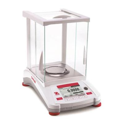 Ohaus AX224/E Adventurer Analytical Balance with 0.1 mg readability and touchscreen-cover