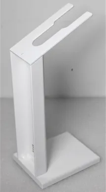 Matrix Electronic Pipette Holder Metal White 10-3/4 Inch Turnkey Stand