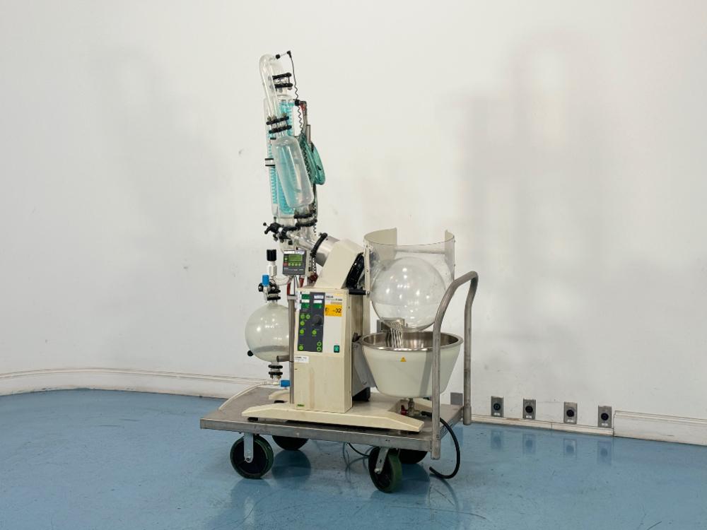 BÜCHI R-220 Pro 10L Rotary Evaporator with High-Performance Glass Assemblies