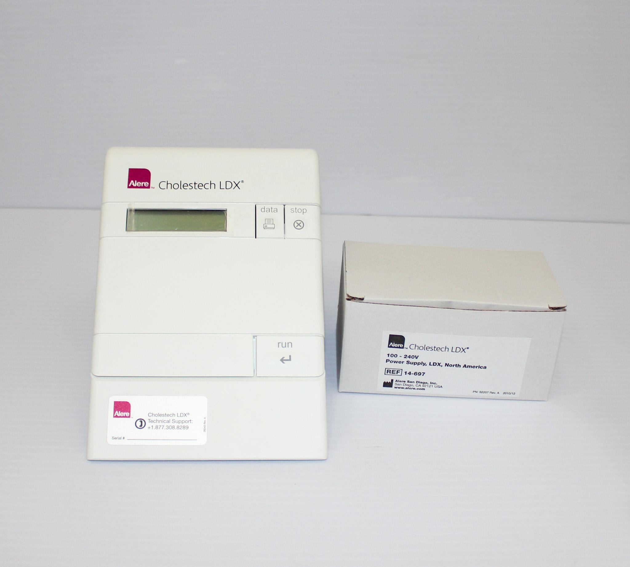 Alere Cholestech LDX Point-of-Care Blood Analyzer for Lipid and Glucose Testing 120V
