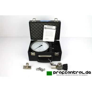 WIKA Präzisions-Feinmessmanometer 0-6 bar, 160mm, Class 0.6, 316Ti Stainless Steel