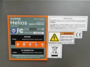 Fluidigm Helios CyTOF with PolyScience Chiller - Spares/Repair, 16 of 62