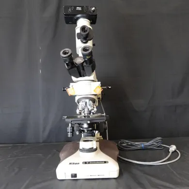 Nikon Optiphot-2 Stereo Microscope with Nikon FX-35DX Camera
