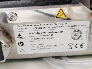 Miltenyi Biotech MACSQuant Analyser 10 Multiparameter Flow Cytometer, 41 of 41