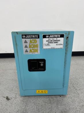 Justrite Sure-Grip 4 Gallon Chemical Storage Cabinet for Acids & Corrosives-cover