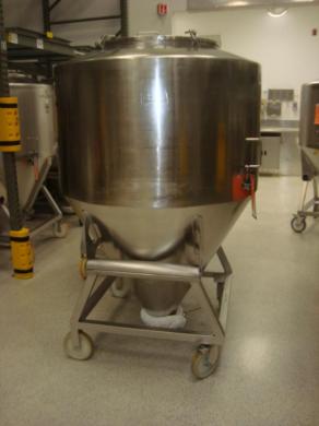 Bohle Mobile 1400 Liter Capacity Stainless Steel Tote-cover