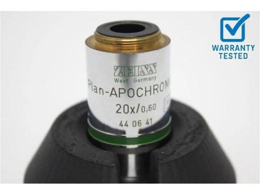 Zeiss Plan-Apochromat 20x/0.60 Ph2 Microscope Objective 44 06 41 Unit 2-cover