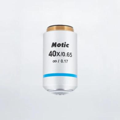 MOTIC CCIS Plan Achromatic Microscope Objective UC 40X/0.65/S with 0.6mm Working Distance-cover