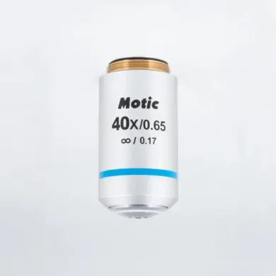 MOTIC CCIS Plan Achromatic Microscope Objective UC 40X/0.65/S with 0.6mm Working Distance