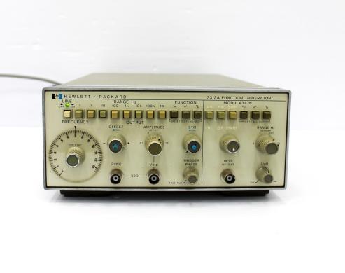 HP 3312A Wide Range Dual Function Generator with Modulation Capability-cover