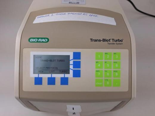 Biorad Trans-Blot Turbo Transfer System-cover