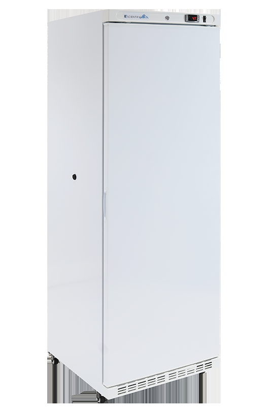 K2 Scientific K214SDR 14 cu ft Vaccine Storage Refrigerator for Indoor Laboratory Use