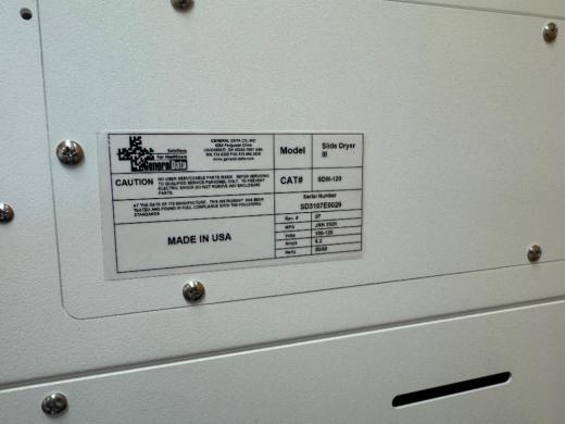 General Data Slide Dryer III with Digital Control and Dual Glass Doors-cover