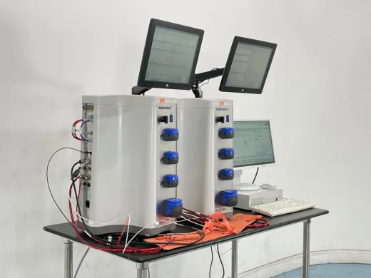 Eppendorf BioFlo 320 Benchtop Bioreactor System with Dual Control Modules and DASware Software